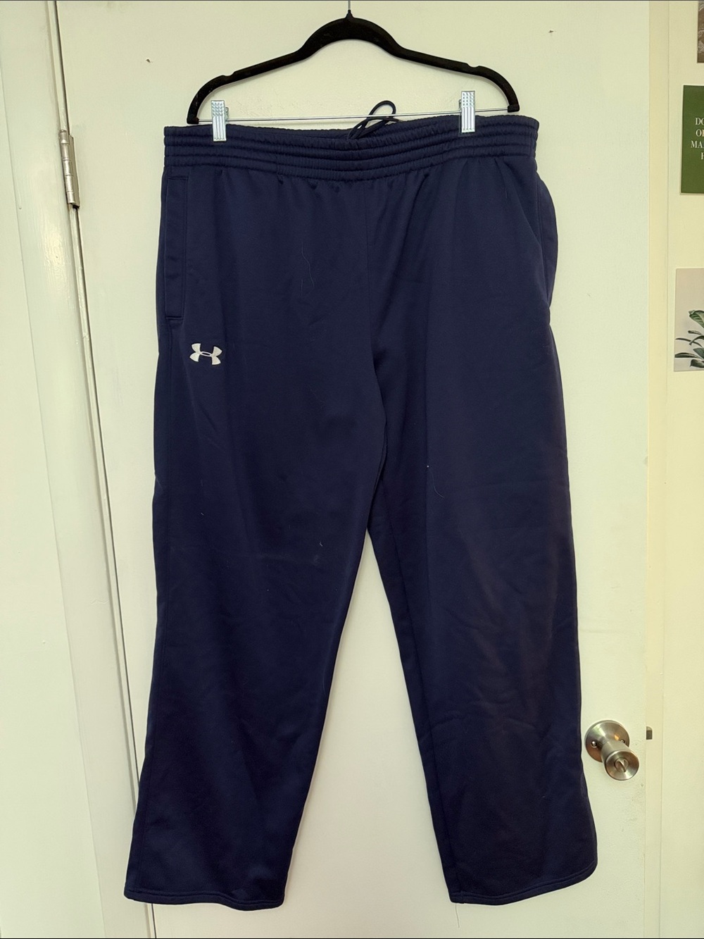 Under Armour Navy Blue Men's Athletic Joggers